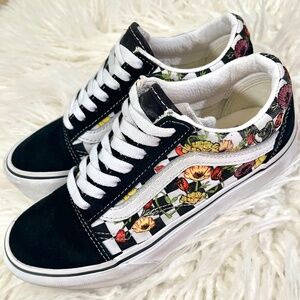 VANS "Old Skool Classic low-top skate shoes in Floral"